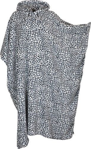 Womens Ladies Warm Fleecy Hooded Poncho Capes, Kaftan, Dressing Gown One Size - Picture 12 of 33