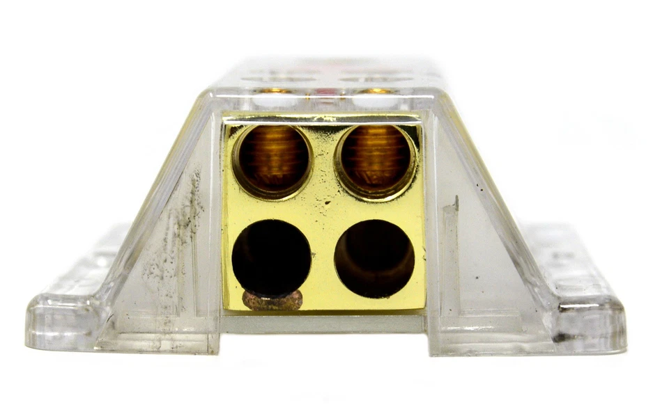 2 Pack Audiopipe 1 to 4 Power Distribution Blocks 4 Gauge Input, 8 Gauge Output - Image 4 of 4