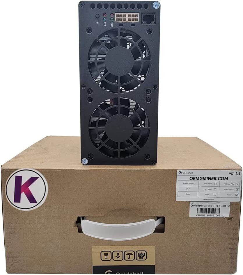 Goldshell KD Box 2 II KDA Kadena Miner 5T/400W or 3.5T/260W with WiFi with PSU