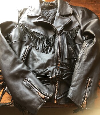 vintage harley davidson leather jacket womens
