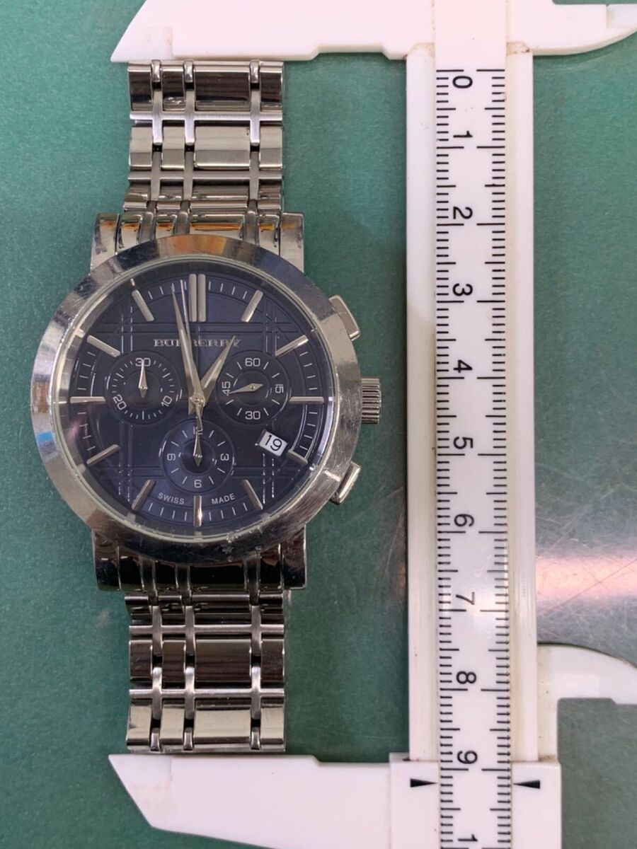 Burberry BU1360 Men's Heritage Chronograph JAPAN | eBay Burberry BU1360 Men's Heritage Chronograph JAPAN | eBay