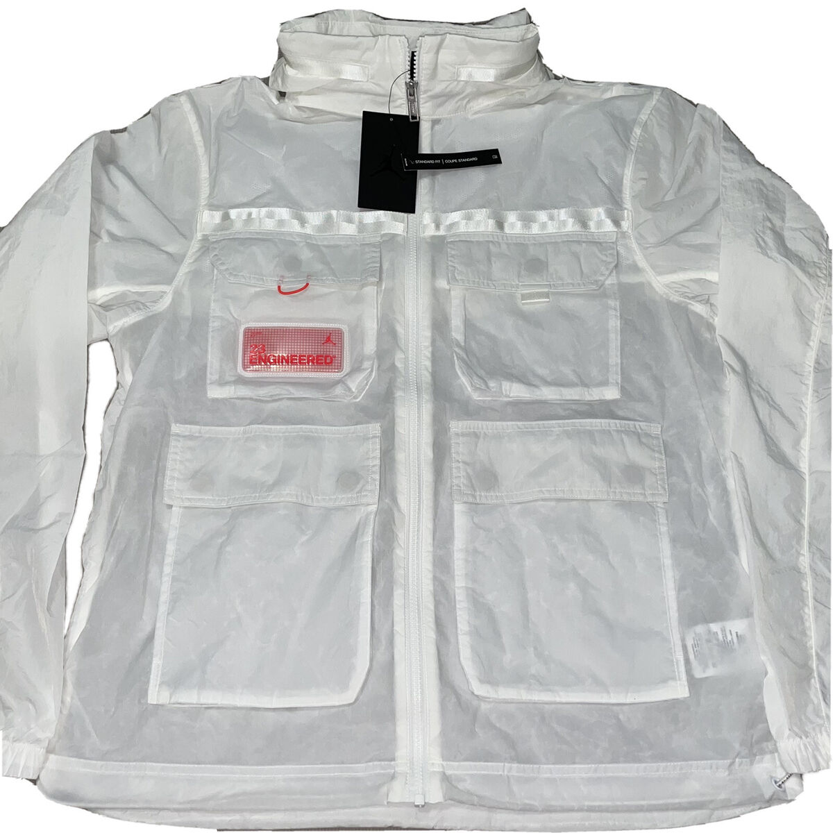 Nike Air Jordan 23 Engineered Full-Zip Jacket Pure Platinum Nike Air Jordan 23 Engineered Full-Zip Jacket Pure Platinum