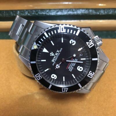 R.X.W RXW ROCKX Sub Pro Marine Automatic Wind Automa analog watch men