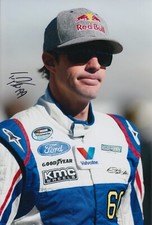 TRAVIS PASTRANA HAND SIGNED 12X8 PHOTO NASCAR AUTOGRAPH RED BULL X GAMES 3