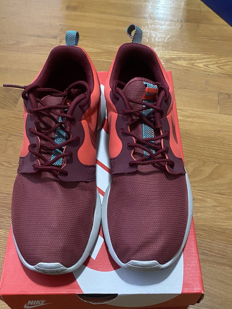 NIKE ROSHERUN HYP HYPERFUSE 636220-801 TEAM ORANGE-TEAM RED  display picture 1