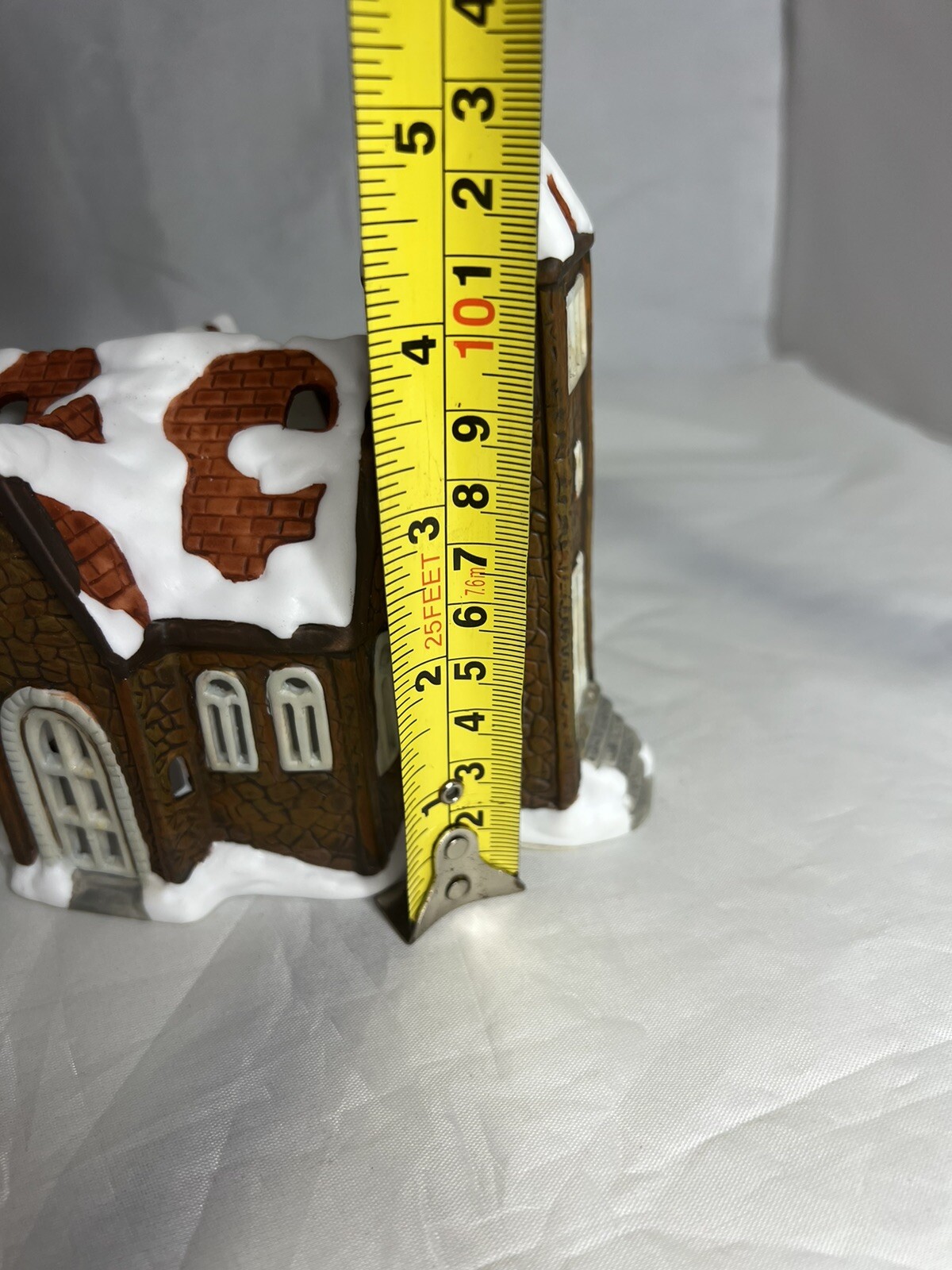 Christmas village /Candle holder Christmas church table piece decor seasonal NEW eBay