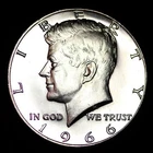 1966 Kennedy 40% Silver Half Dollar GEM BU