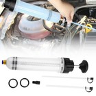 500ml Oil Fluid Syringe Pump Car Engine Gearbox Transmission Filler Hand Tool Ki