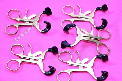 New 5 Each Premium German Stainless Molt Mouth Gag Blue 3.5'' Dental Veterinary I