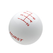 Speed Dawg White Hurst Model Red Text Small Shift Knob 6 Speed H502hu-175r-6rur Speed Dawg White Hurst Model Red Text Small Shift Knob 6 Speed H502hu-175r-6rur