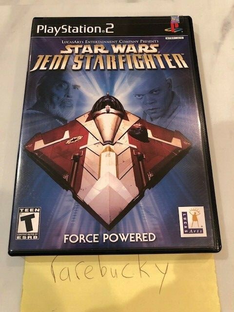 Star Wars: Jedi Starfighter (Sony PlayStation 2, 2002) for sale
