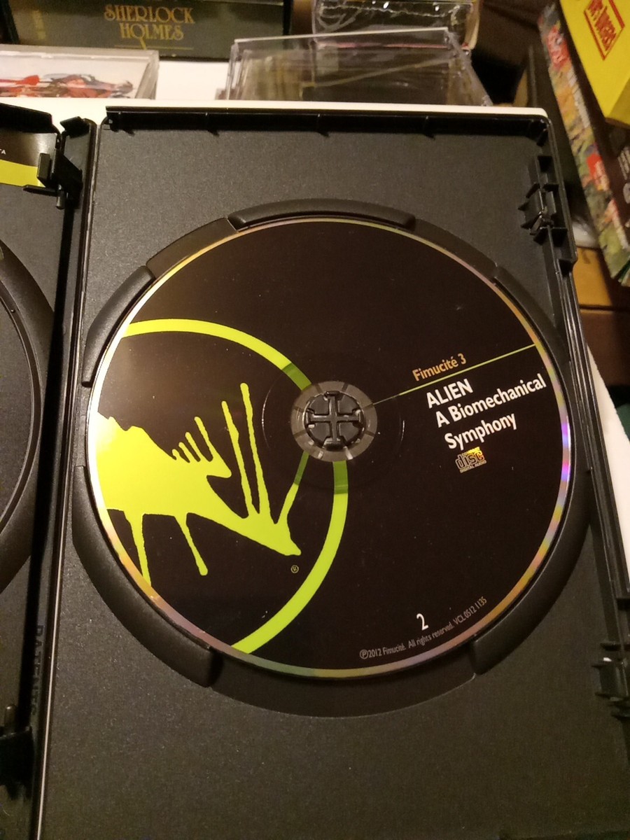 【希少】alan　アラン　阿蘭　symphony 2014 DVD INCOMPLETE NO DVD ALIEN A Biomechanical Symphony fimucité 3