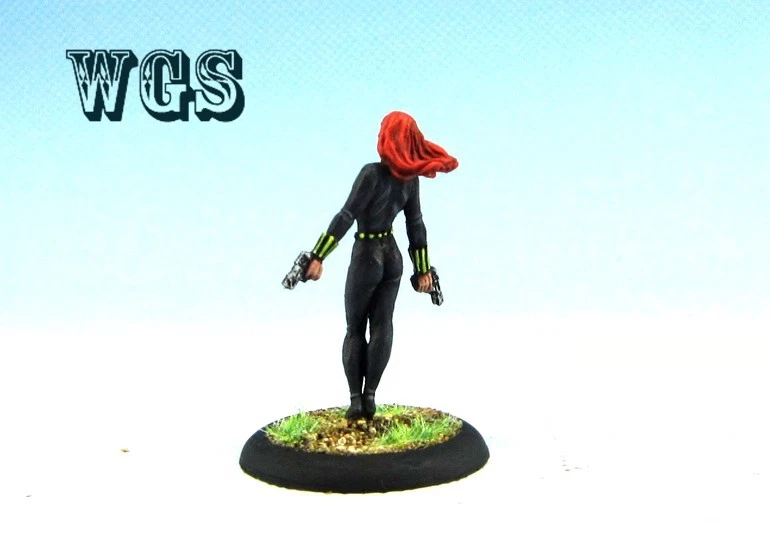 Knight Models painted Batman Miniature Game Marvel universe Black Widow KM005 - Image 3 of 4