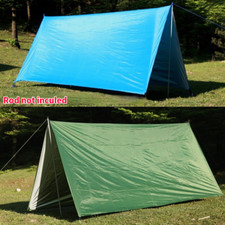 1x Tenda da sole impermeabile telone tenda ultraleggera tettoia parasole campeggio riparo