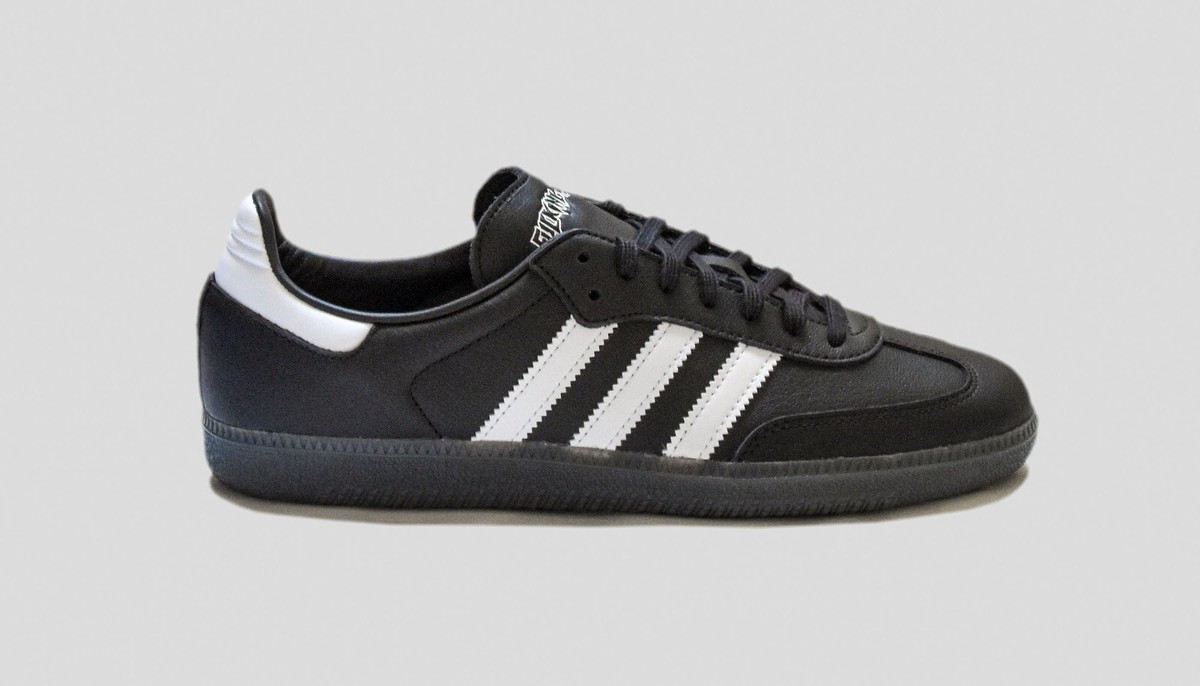 靴 Fucking Awesome x adidas SAMBA adidas Fucking Awesome x Samba Black White for Sale