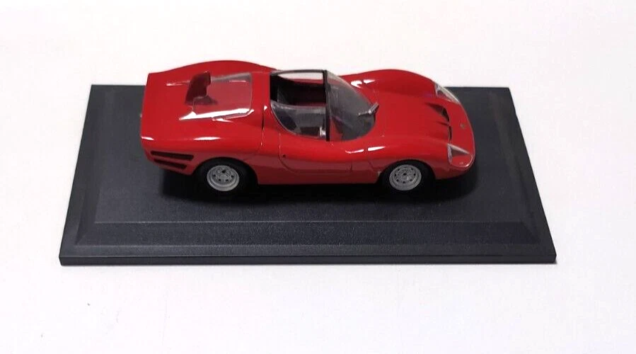 METRO USATO 1:43 AUTO DIE CAST  OT  1600  1966   ROSSO       EDI 2 ABARTH - Immagine 3 di 4