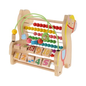 wooden number toys