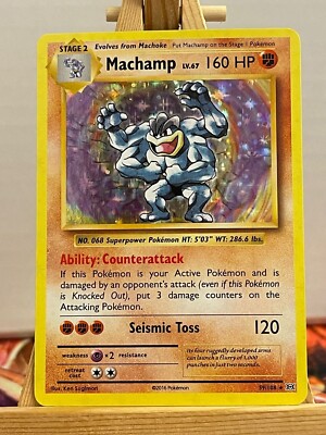 Machomei 59/108 HOLO Evolutions Englisch NM Pokemon