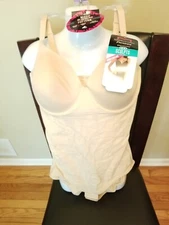 New Size XXL Women Maidenform Flexees Fitsense All- In- One Shaping Bodyshaper.