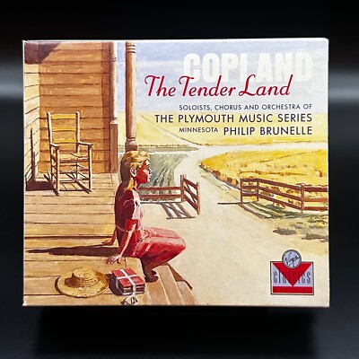 Copland THE TENDER LAND Brunelle [Virgin 2 CD Box Set] CDs are NEAR MINT
