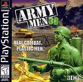 Playstation 1 on sale army men