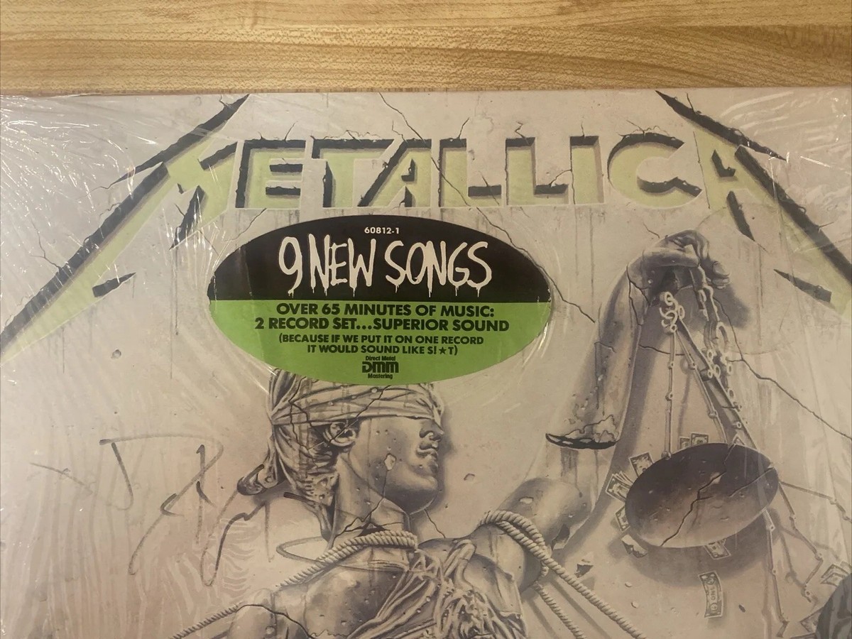 【LP】llica「...And Justice for All」2枚組 Metallica And Justice For All - Remastered - Sealed US 2