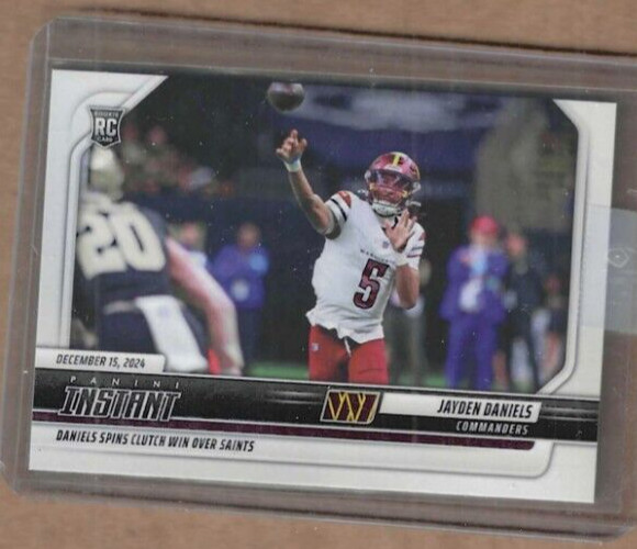 2024 Panini Instant Jayden Daniels Rookie Card #207, Print Run of Only 512