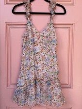 love shack fancy Floral Mini Dress
