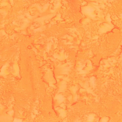 Orange Koi #277 Hoffman Watercolours Cotton Batik Quilting Patchwork Fabric 50cm - Picture 1 of 3