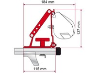 Fiamma F35/F45/Compass Adapter FüR Kit Auto