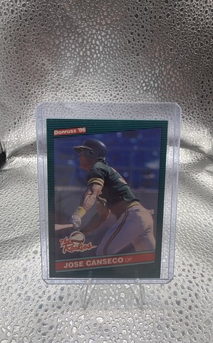 Jose Canseco #22 1986 Donruss The Rookies card