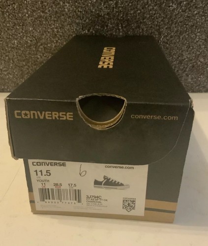 Converse Jugend Chuck Taylor All Star Low Top Freizeitschuhe Turnschuhe Gr Uk 11 - Bild 7 von 7