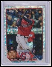 2023 Topps Chrome Logofractor Edition #54 Bo Naylor