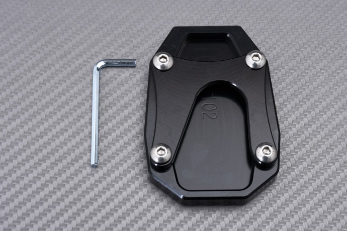 Semelle de béquille moto pour stationner sur sable et herbe en Multistrada 1260