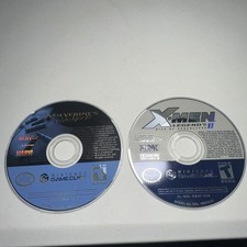 NINTENDO GAMECUBE VIDEO GAME XMEN LEGENDS II 2 & Wolverines Revenge Game DISC