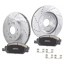 12.99'' Front Drilled Slotted Disc Brake 2005-2018 Front Drilled Vented