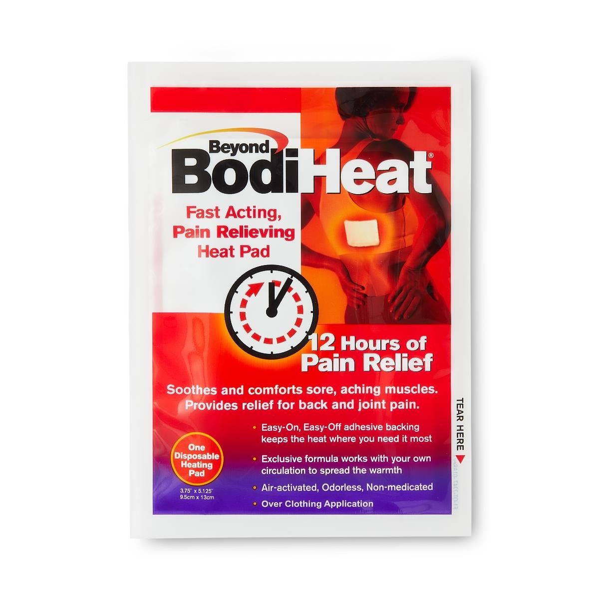 S 4" X 5" 12 Hour Relief 4 Ct Pack Of 12
