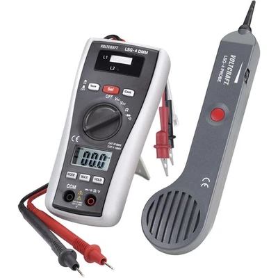 VOLTCRAFT LSG-4 Leitungssucher, Signalverfolger, Durchgangsprüfer, Multimeter - Bild 1 von 4