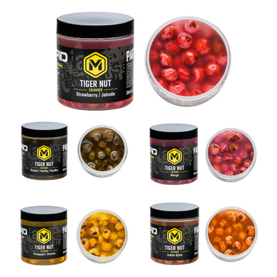 (75,96 EUR/l) Tigernüsse gefärbt Karpfen Tigernuss mit Aroma angelfertig 250ml