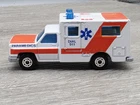 Matchbox 1977 White Ambulance Dial 911 Paramedics
