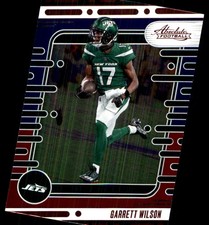 Garrett Wilson 2024 Panini Absolute #83 Jets NFL READ FREE SHIPPING AutographDen