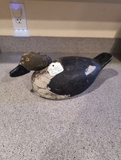 Vintage Wooden Duck Decoy Hand Painted 