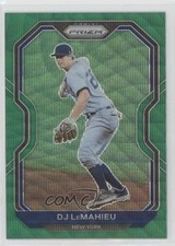 2021 Panini Prizm Green Wave Prizm DJ LeMahieu #22 0c4
