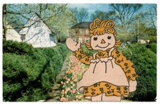 Mail Art David Greenberger "Step This Way" original collaged postcard 2026