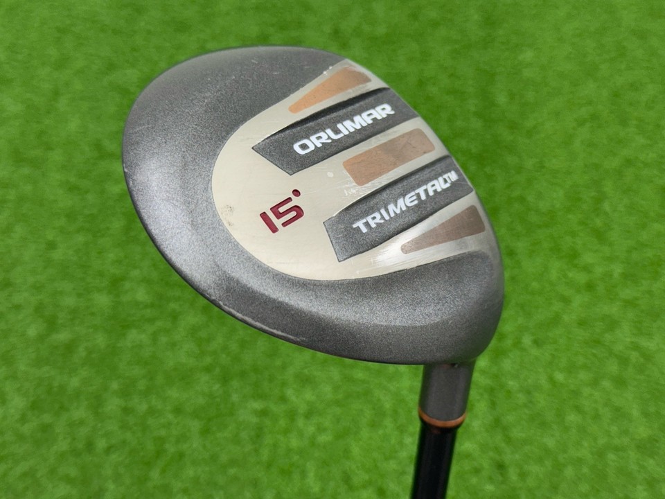 2 Bois De Golf Orlimar Trimetal 13º & 17º Tige Graphite Rigide (ferme) - Pour Droitier