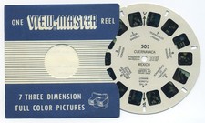 Cuernavaca Mexico 1953 Sawyer's View-Master Single Reel 505