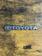 1x Toyota Logo Metal Sticker Emblem 6mm x 45mm