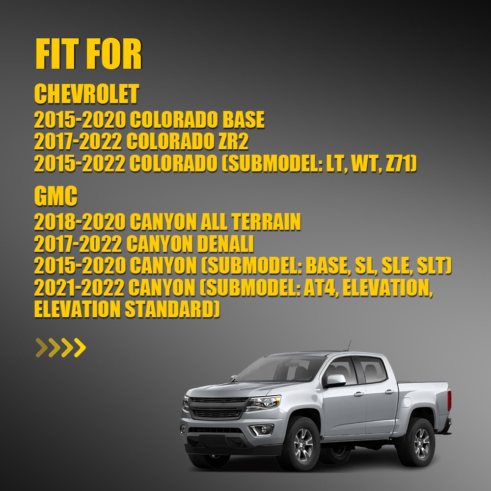 For Chevrolet Colorado GMC Canyon 2015-2022 Driver Left Side Mirror Glass Heated