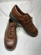 Johnston & Murphy Handcrafted Men’s Brown Leather Lace Up Shoes Size 12M