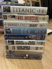 Classic 90s VHS Movie Bundle – Titanic, Mrs Doubtfire, Bodyguard & More
